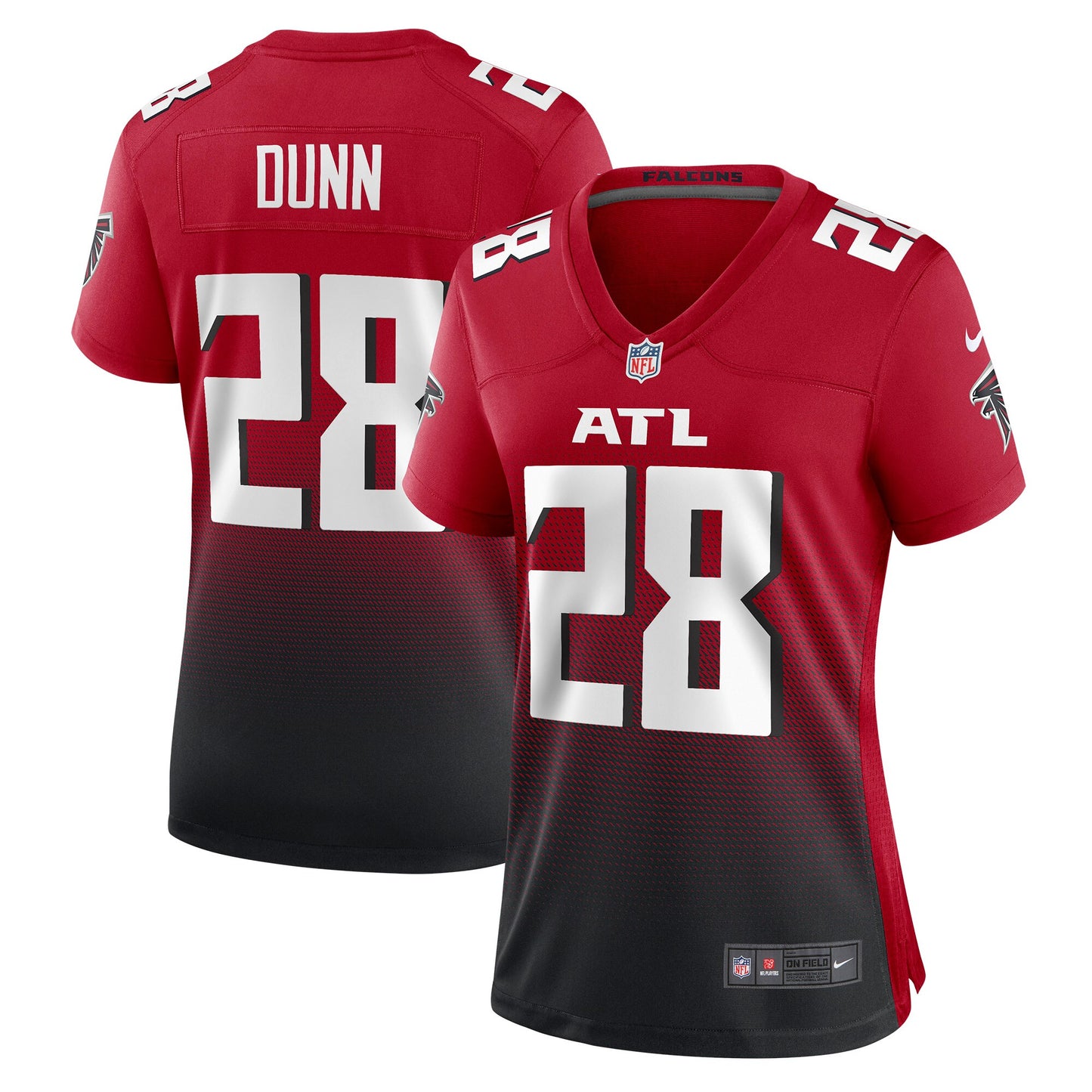 Warrick Dunn Atlanta Falcons Nike Women's Retired Game Jersey - Red
