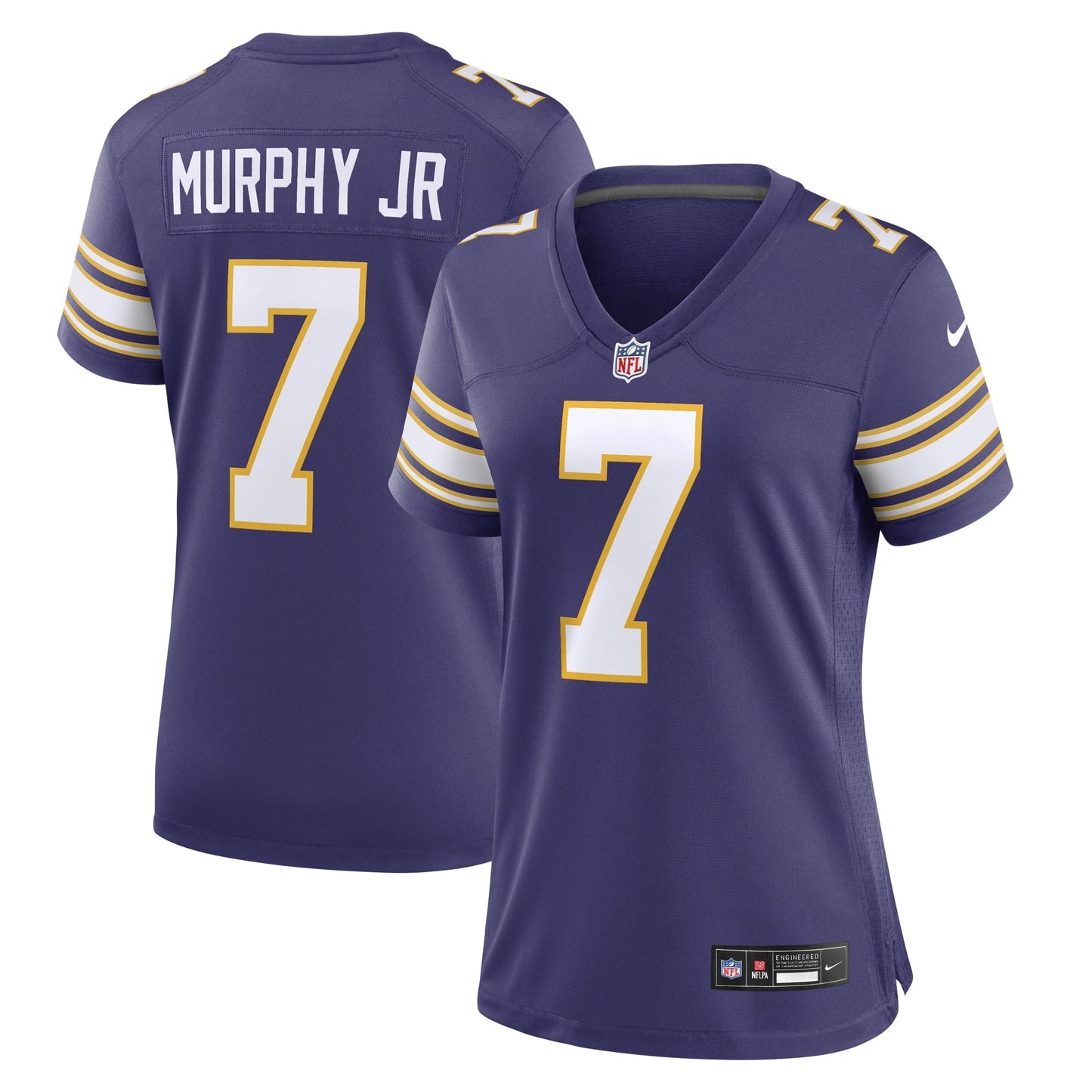 Women's Nike Byron Murphy Jr. Purple Minnesota Vikings Classic Player Game Jersey